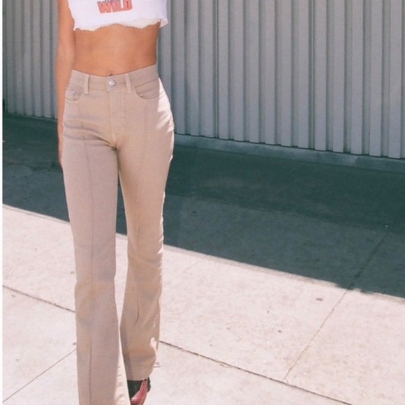 REVICE DENIM | Venus Flare Denim | Size 27. Color Dune. NWOT - Picture 1 of 6